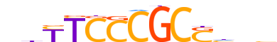 E2F1.H14CORE.0.P.B reverse-complement motif logo (E2F1 gene, E2F1_HUMAN protein)