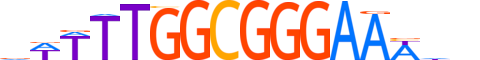E2F7.H14CORE.0.S.C motif logo (E2F7 gene, E2F7_HUMAN protein)