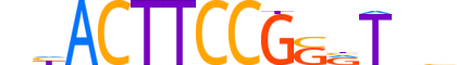 ELF5.H14CORE.1.S.B reverse-complement motif logo (ELF5 gene, ELF5_HUMAN protein)