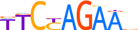 HSF1.H14CORE.1.P.B reverse-complement motif logo (HSF1 gene, HSF1_HUMAN protein)