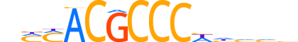 KLF6.H14CORE.1.SM.B reverse-complement motif logo (KLF6 gene, KLF6_HUMAN protein)