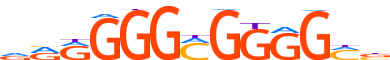 KLF8.H14CORE.0.P.C motif logo (KLF8 gene, KLF8_HUMAN protein)