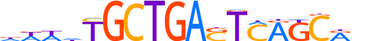 MAFG.H14CORE.0.PSM.A motif logo (MAFG gene, MAFG_HUMAN protein)