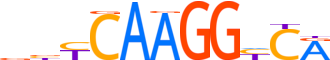 NR5A2.H14CORE.0.PSM.A motif logo (NR5A2 gene, NR5A2_HUMAN protein)