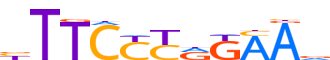 STAT4.H14CORE.0.P.B motif logo (STAT4 gene, STAT4_HUMAN protein)