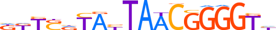 TIGD4.H14CORE.0.SGI.A reverse-complement motif logo (TIGD4 gene, TIGD4_HUMAN protein)