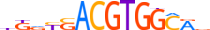 CR3L3.H14CORE.0.PSGIB.A motif logo (CREB3L3 gene, CR3L3_HUMAN protein)