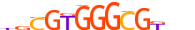 EGR3.H14CORE.0.PSM.A motif logo (EGR3 gene, EGR3_HUMAN protein)