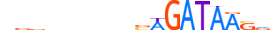 GATA1.H14CORE.0.P.B motif logo (GATA1 gene, GATA1_HUMAN protein)