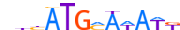 PO3F3.H14CORE.0.P.C motif logo (POU3F3 gene, PO3F3_HUMAN protein)