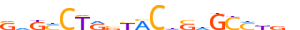 ZN322.H14CORE.0.P.C motif logo (ZNF322 gene, ZN322_HUMAN protein)