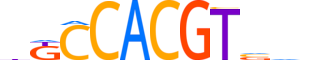 CR3L4.H14INVITRO.1.S.C reverse-complement motif logo (CREB3L4 gene, CR3L4_HUMAN protein)