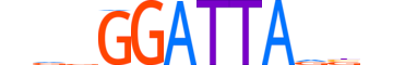 CRX.H14INVITRO.0.PSM.A motif logo (CRX gene, CRX_HUMAN protein)