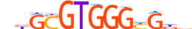 EGR2.H14INVITRO.0.PSM.A motif logo (EGR2 gene, EGR2_HUMAN protein)