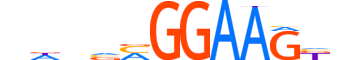 ELF5.H14INVITRO.0.PSM.A motif logo (ELF5 gene, ELF5_HUMAN protein)