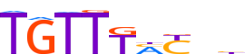 FOXK1.H14INVITRO.0.PS.A motif logo (FOXK1 gene, FOXK1_HUMAN protein)