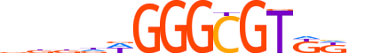 KLF6.H14INVITRO.1.SM.B motif logo (KLF6 gene, KLF6_HUMAN protein)