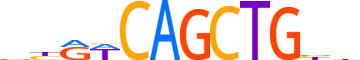 PTF1A.H14INVITRO.1.PS.A motif logo (PTF1A gene, PTF1A_HUMAN protein)