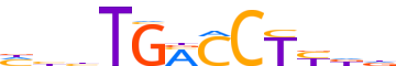 RXRB.H14INVITRO.0.P.C reverse-complement motif logo (RXRB gene, RXRB_HUMAN protein)