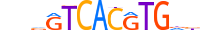 USF1.H14INVITRO.0.PSM.A motif logo (USF1 gene, USF1_HUMAN protein)