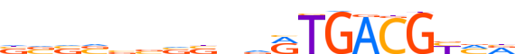 ATF1.H14INVIVO.1.P.B motif logo (ATF1 gene, ATF1_HUMAN protein)
