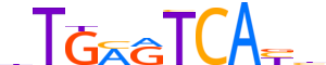 ATF3.H14INVIVO.0.P.B reverse-complement motif logo (ATF3 gene, ATF3_HUMAN protein)