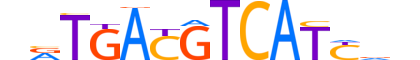 ATF3.H14INVIVO.3.SM.B reverse-complement motif logo (ATF3 gene, ATF3_HUMAN protein)