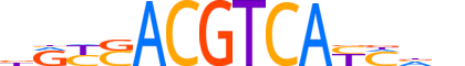 ATF6B.H14INVIVO.0.SM.D reverse-complement motif logo (ATF6B gene, ATF6B_HUMAN protein)