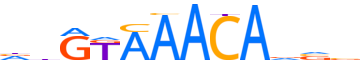 FOXK2.H14INVIVO.0.P.B reverse-complement motif logo (FOXK2 gene, FOXK2_HUMAN protein)
