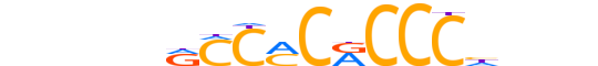 KLF3.H14INVIVO.0.PS.A reverse-complement motif logo (KLF3 gene, KLF3_HUMAN protein)