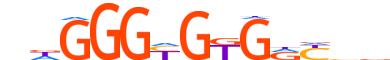 KLF5.H14INVIVO.0.PM.A motif logo (KLF5 gene, KLF5_HUMAN protein)
