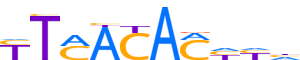 TBR1.H14INVIVO.0.PS.A reverse-complement motif logo (TBR1 gene, TBR1_HUMAN protein)