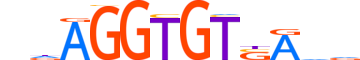 TBX3.H14INVIVO.0.PSM.A motif logo (TBX3 gene, TBX3_HUMAN protein)