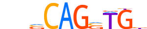 TFE2.H14INVIVO.0.PS.A reverse-complement motif logo (TCF3 gene, TFE2_HUMAN protein)