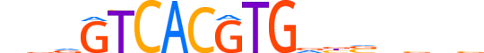 USF2.H14INVIVO.0.PSM.A motif logo (USF2 gene, USF2_HUMAN protein)