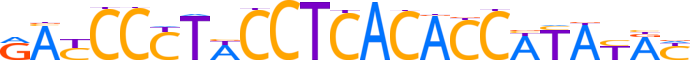 ZNF10.H14INVIVO.0.P.C motif logo (ZNF10 gene, ZNF10_HUMAN protein)
