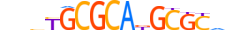 NRF1.H14INVIVO.0.PS.A motif logo (NRF1 gene, NRF1_HUMAN protein)
