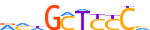 ZN790.H14INVIVO.1.P.C motif logo (ZNF790 gene, ZN790_HUMAN protein)
