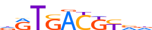 ATF3.H14RSNP.1.P.B motif logo (ATF3 gene, ATF3_HUMAN protein)