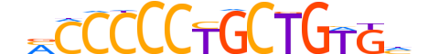 ZIC3.H14RSNP.2.M.B reverse-complement motif logo (ZIC3 gene, ZIC3_HUMAN protein)