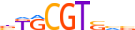 GMEB1.H14RSNP.0.P.C motif logo (GMEB1 gene, GMEB1_HUMAN protein)